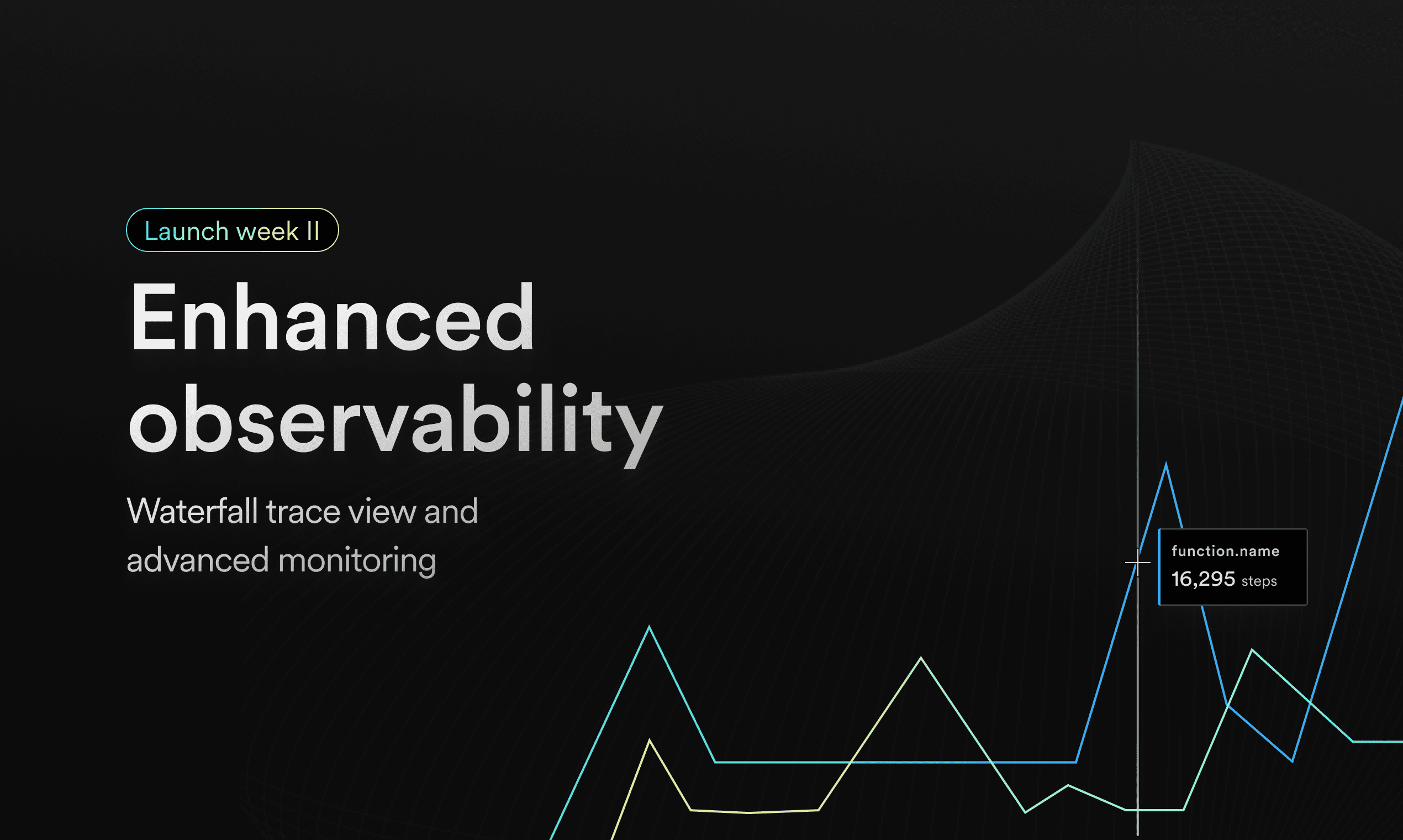 Featured image for Enhanced observability with Inngest: Waterfall trace view and advanced monitoring blog post